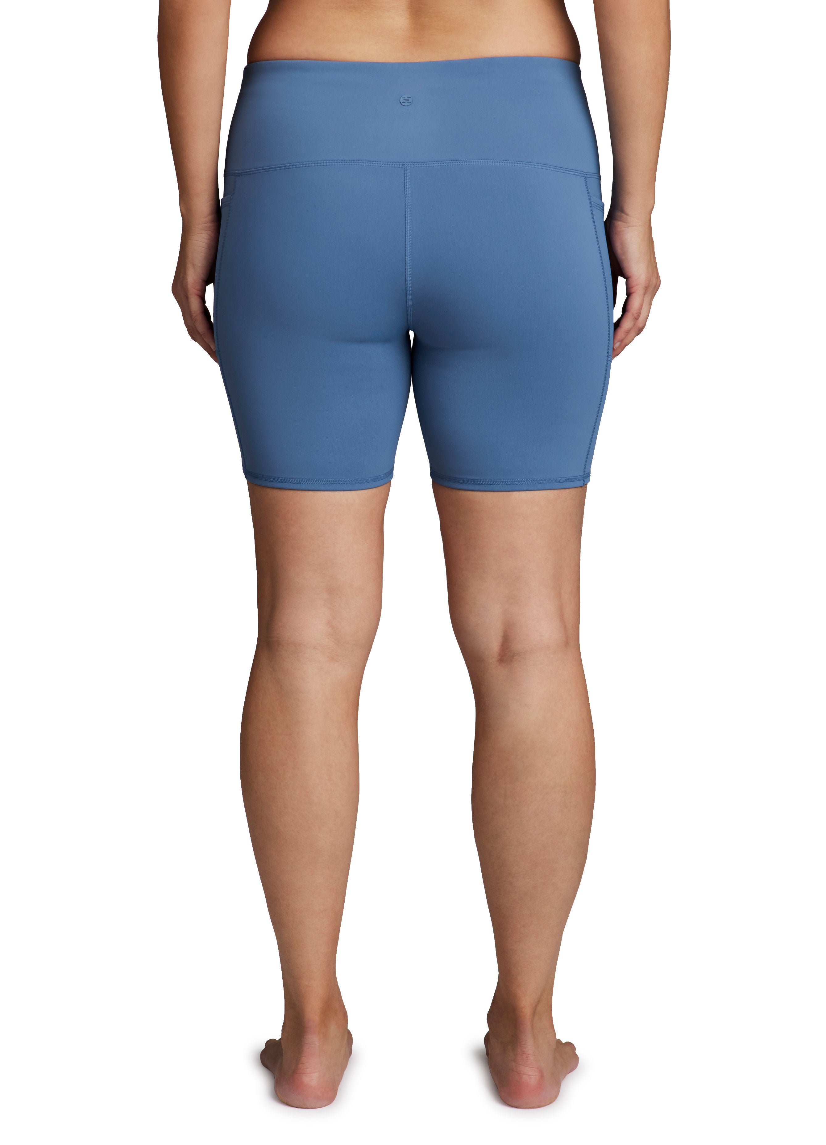 Plus Prime Tech Flex Ultra Hold 7 inches Bike Short, Moonlight Blue / Dusty Blue, alternate image number 2