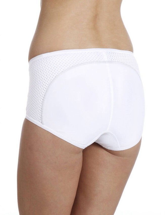 SPORTS BRIEF PANTY IN WHITE, White / White, alternate image number null
