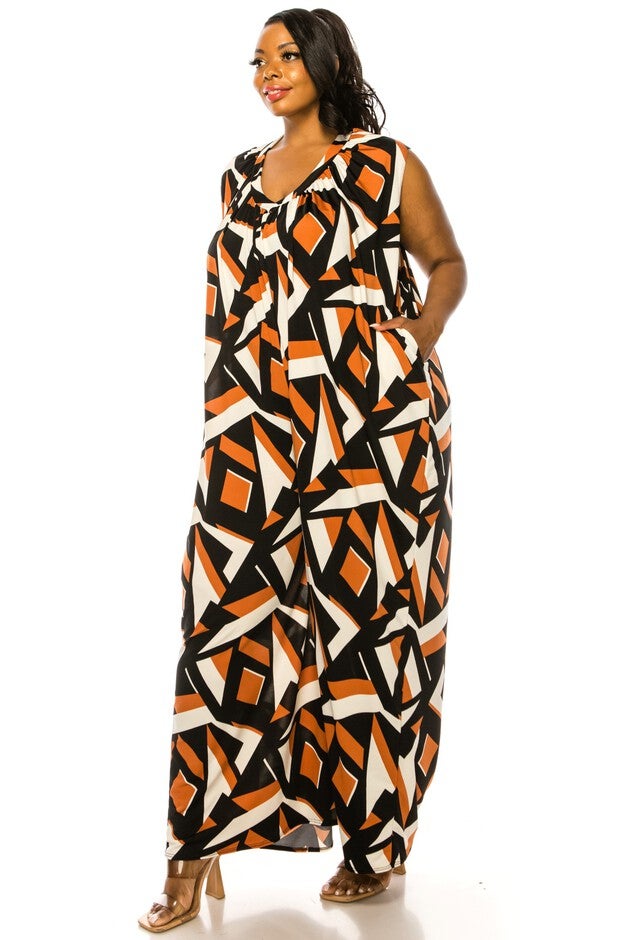 MAKAYLA SLEEVELESS POCKET JUMPSUIT, , alternate image number 4