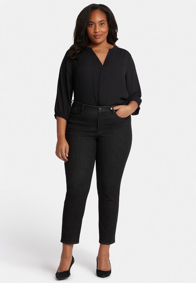 Stella Tapered Ankle Jeans, Eternity / Black, hi-res image number 0