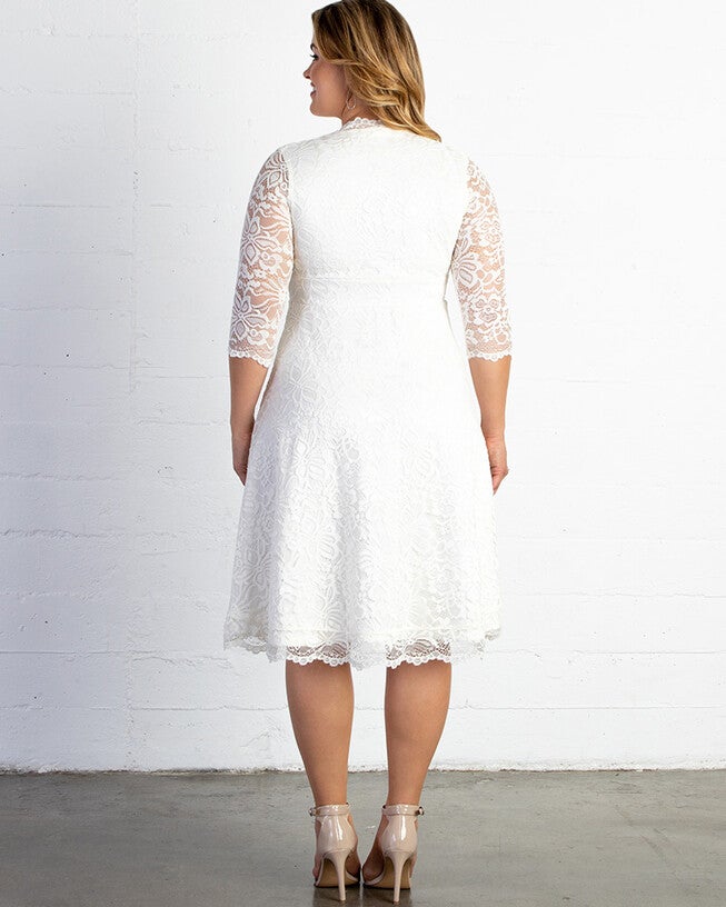 Bella Lace Wedding Dress, IVORY / Ivory, alternate image number 2