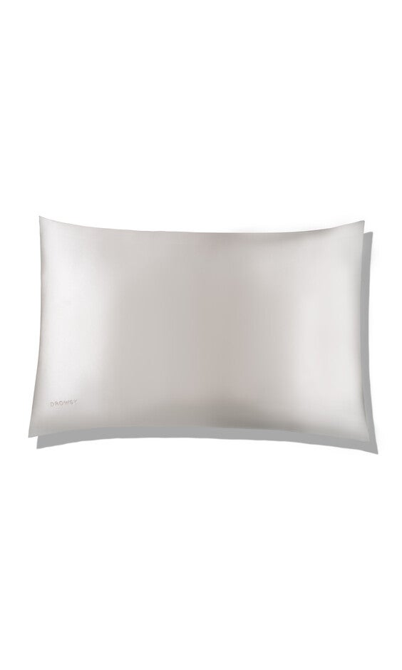 Silk King Pillowcase, Akoya Pearl / White, hi-res image number null