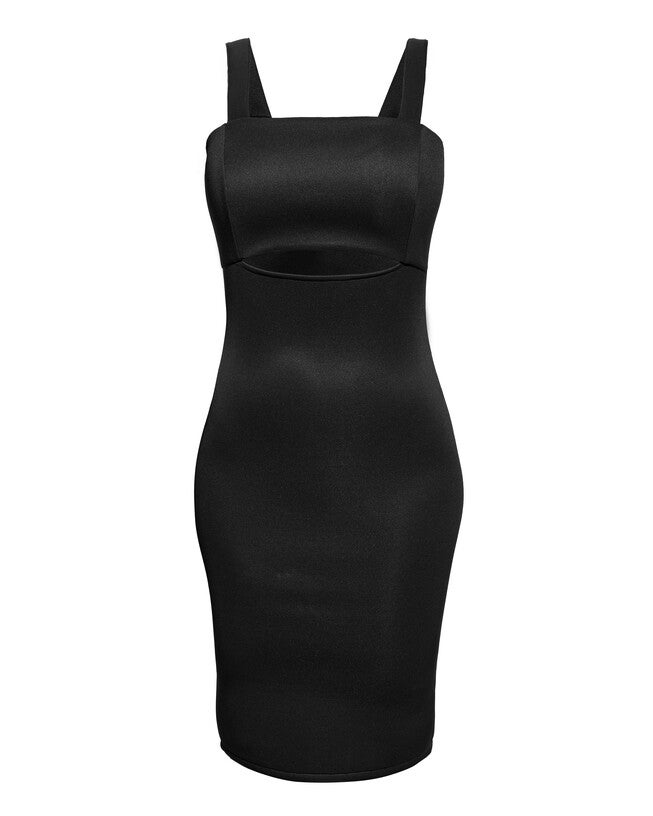 Cleo Dress, Black / Black, alternate image number null