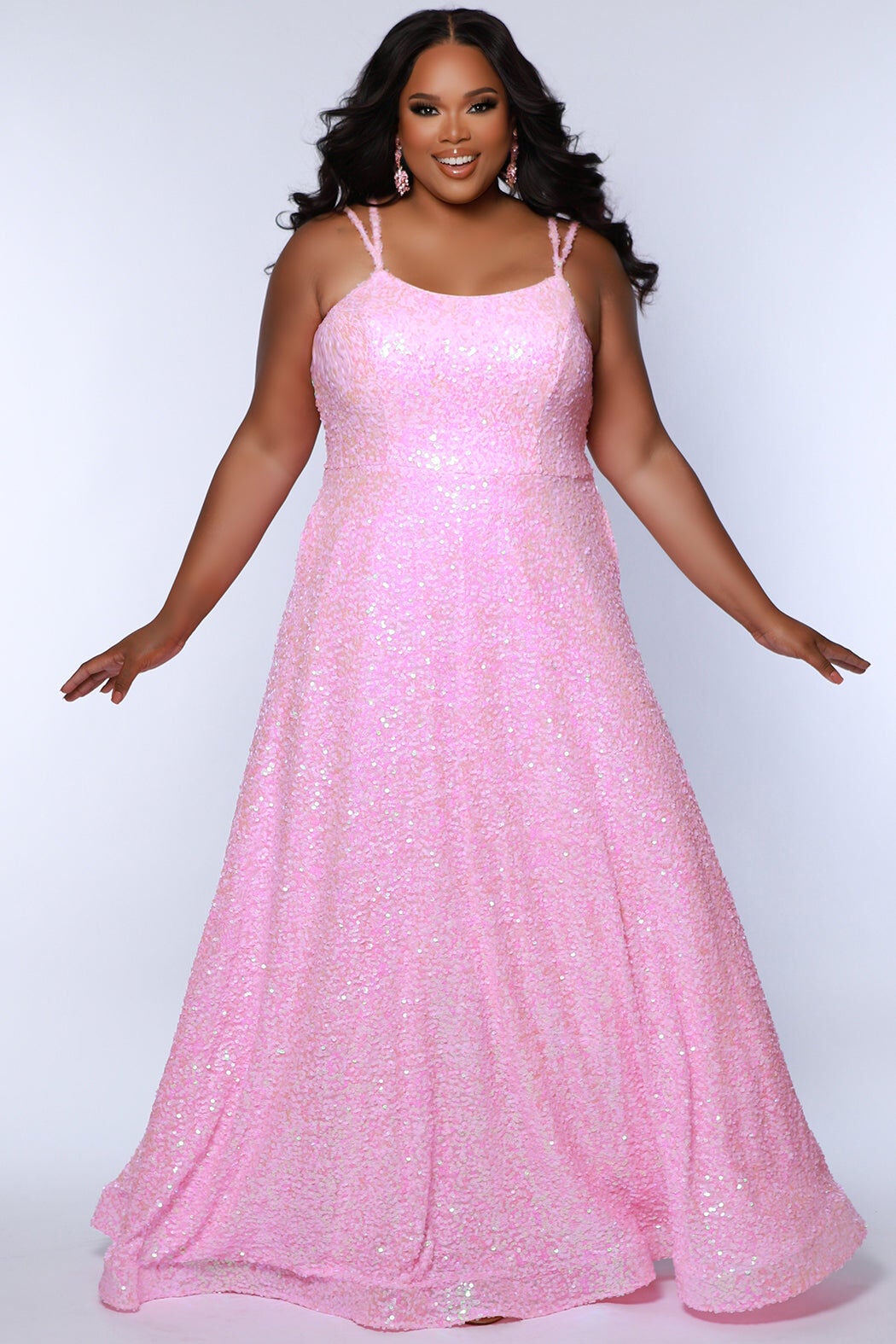 SPRING INTO ACTION FORMAL GOWN, Baby Pink / Pink, hi-res image number 0