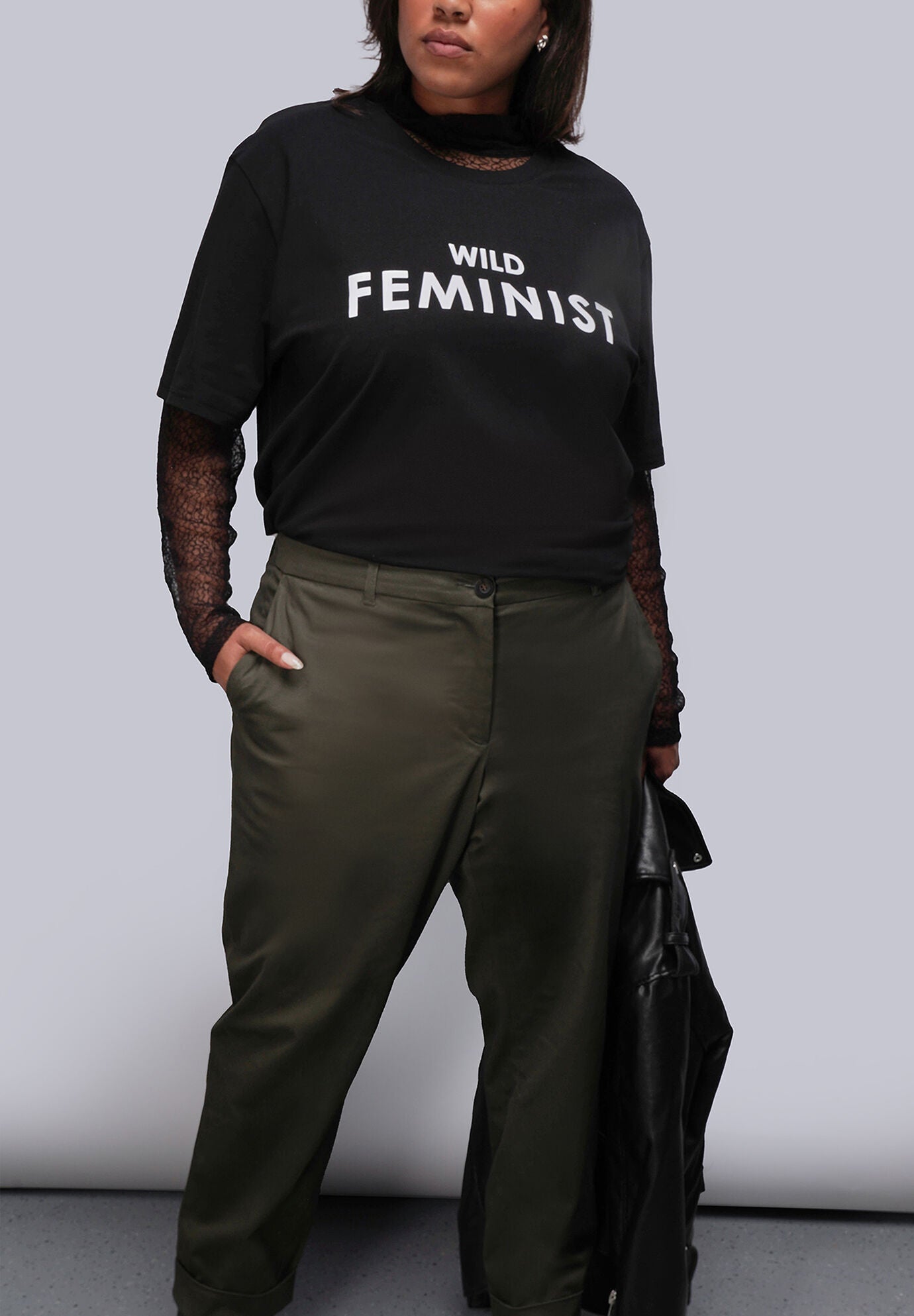 The Essential Trouser, SPRUCE / Forest Green, alternate image number 4