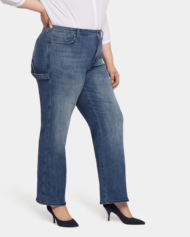 Teresa Wide Leg Utility Jean, Caliente / Dark Wash, alternate image number 1