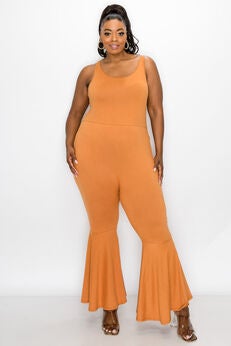 JOSIE FLARED LEG JUMPSUIT