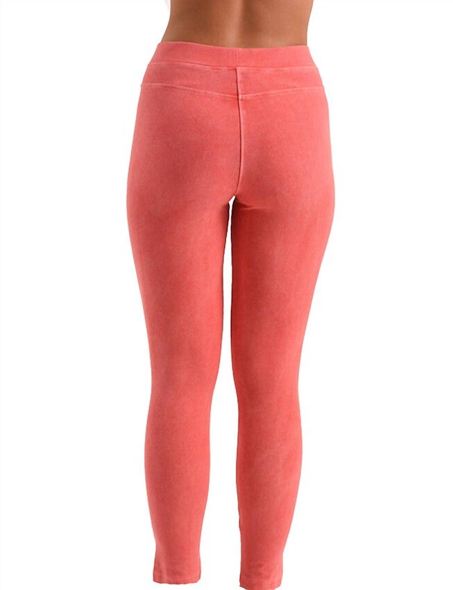 High Rise Jegging In Coral, , alternate image number null