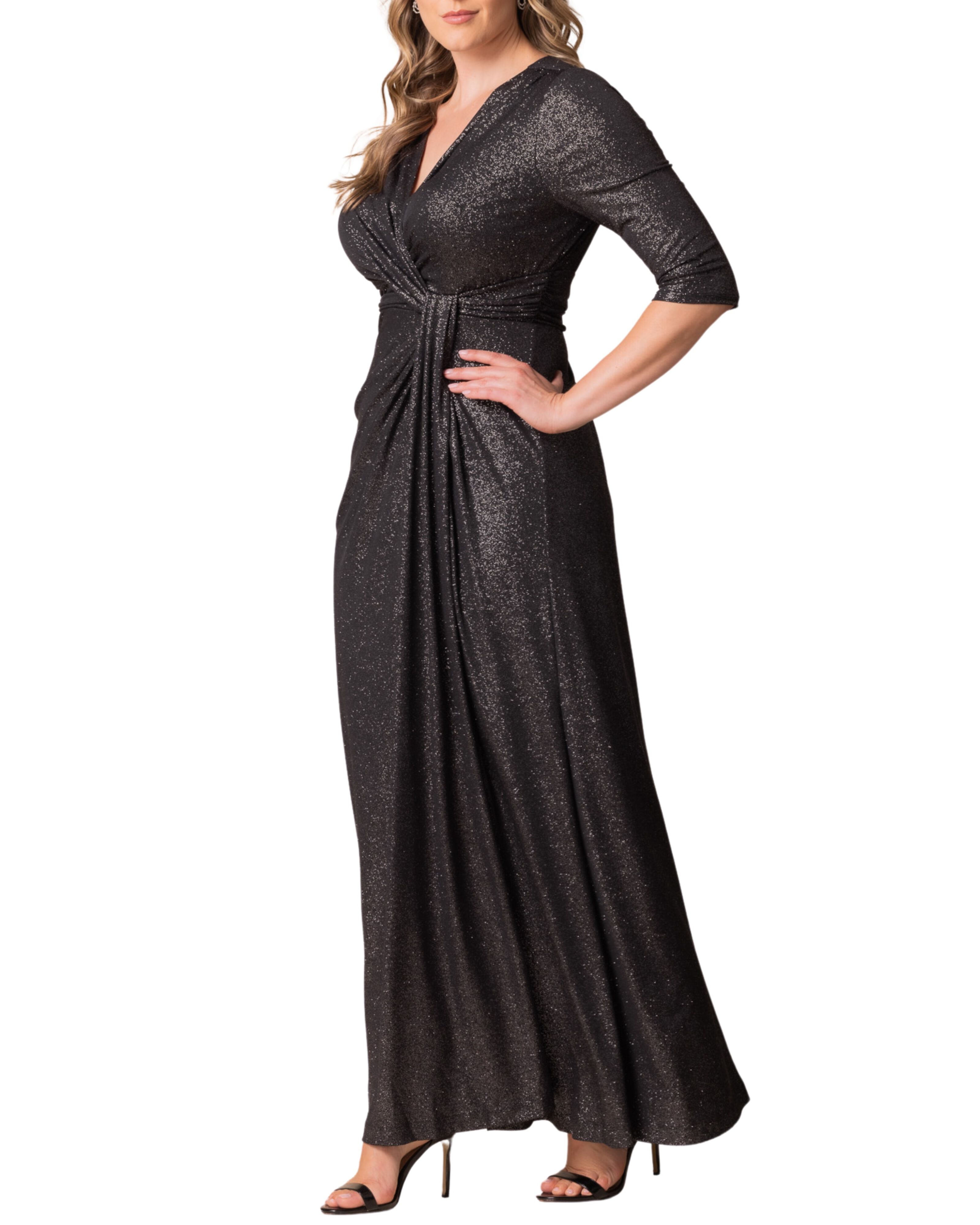 Romanced by Moonlight Gown, SILVER STARLIGHT / Silver, alternate image number 3