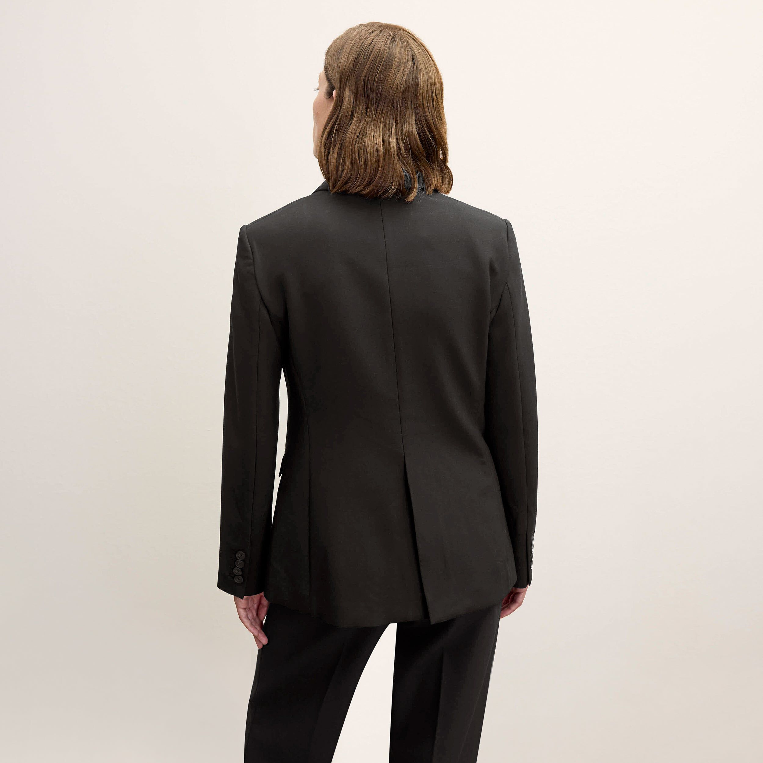 Kati Jacket - Flex Suiting, Black / Black, alternate image number 1