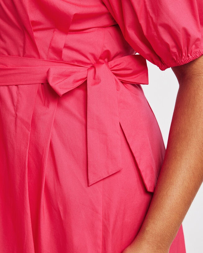 Marissa Pink Bow Midi Dress, , alternate image number null