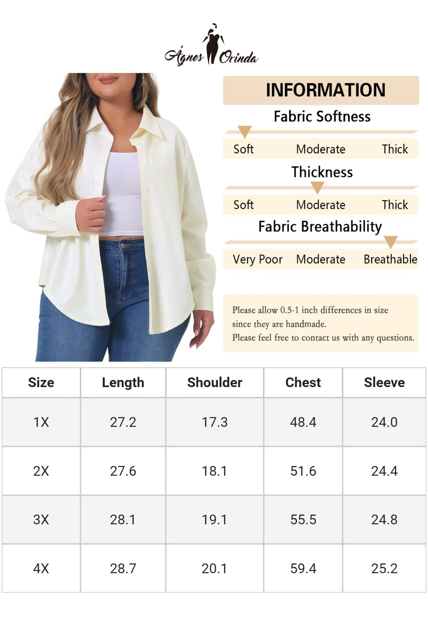 FAUX LEATHER JACKET SHACKET BUTTON DOWN SHIRT, White / White, alternate image number 4