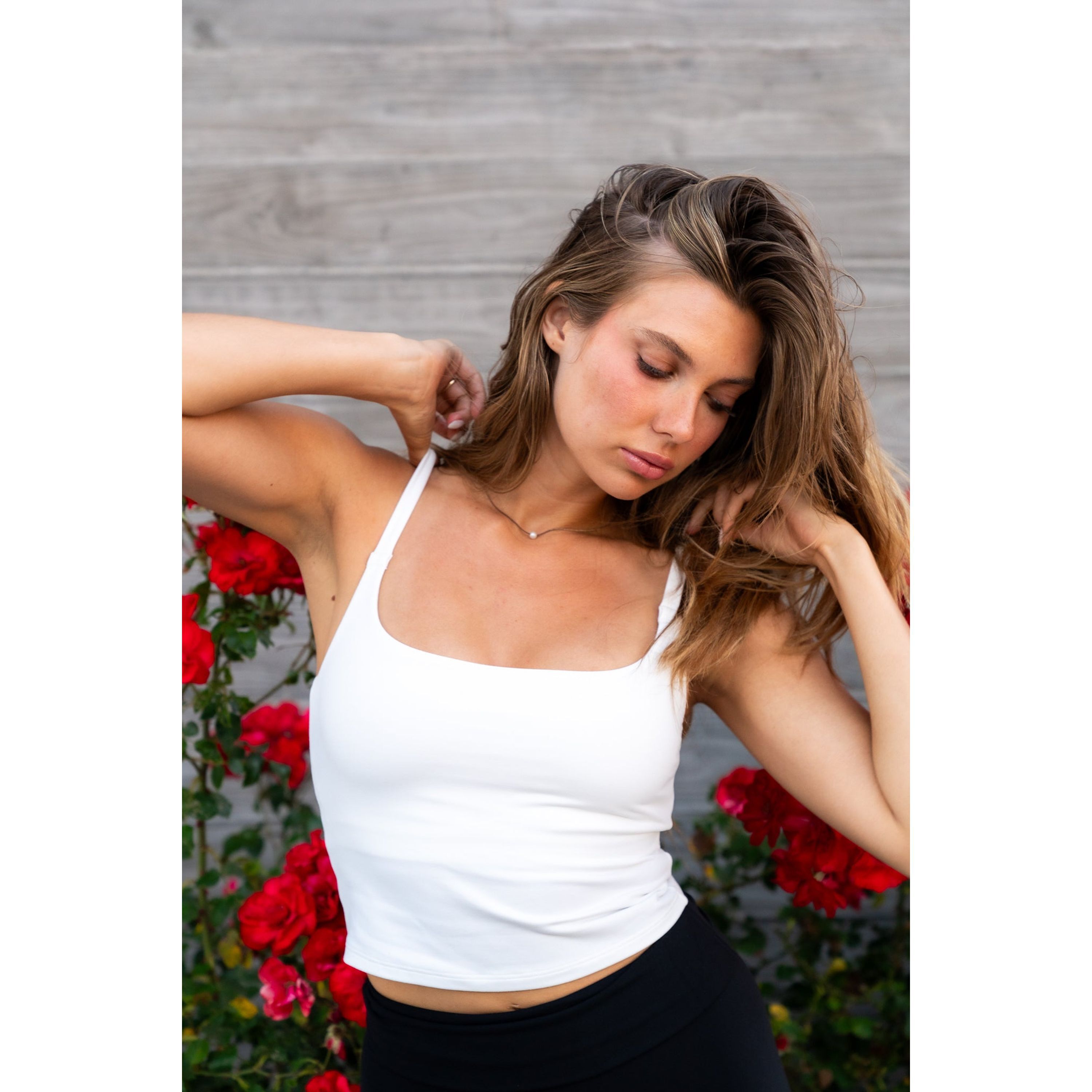 Cloud II Scoop Tank, Snow / White, hi-res image number 0