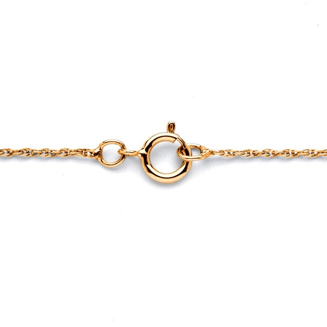 1.25 TCW "CZ in Motion" Drop Necklace 14k Gold-plated Sterling Silver, White / White, alternate image number null