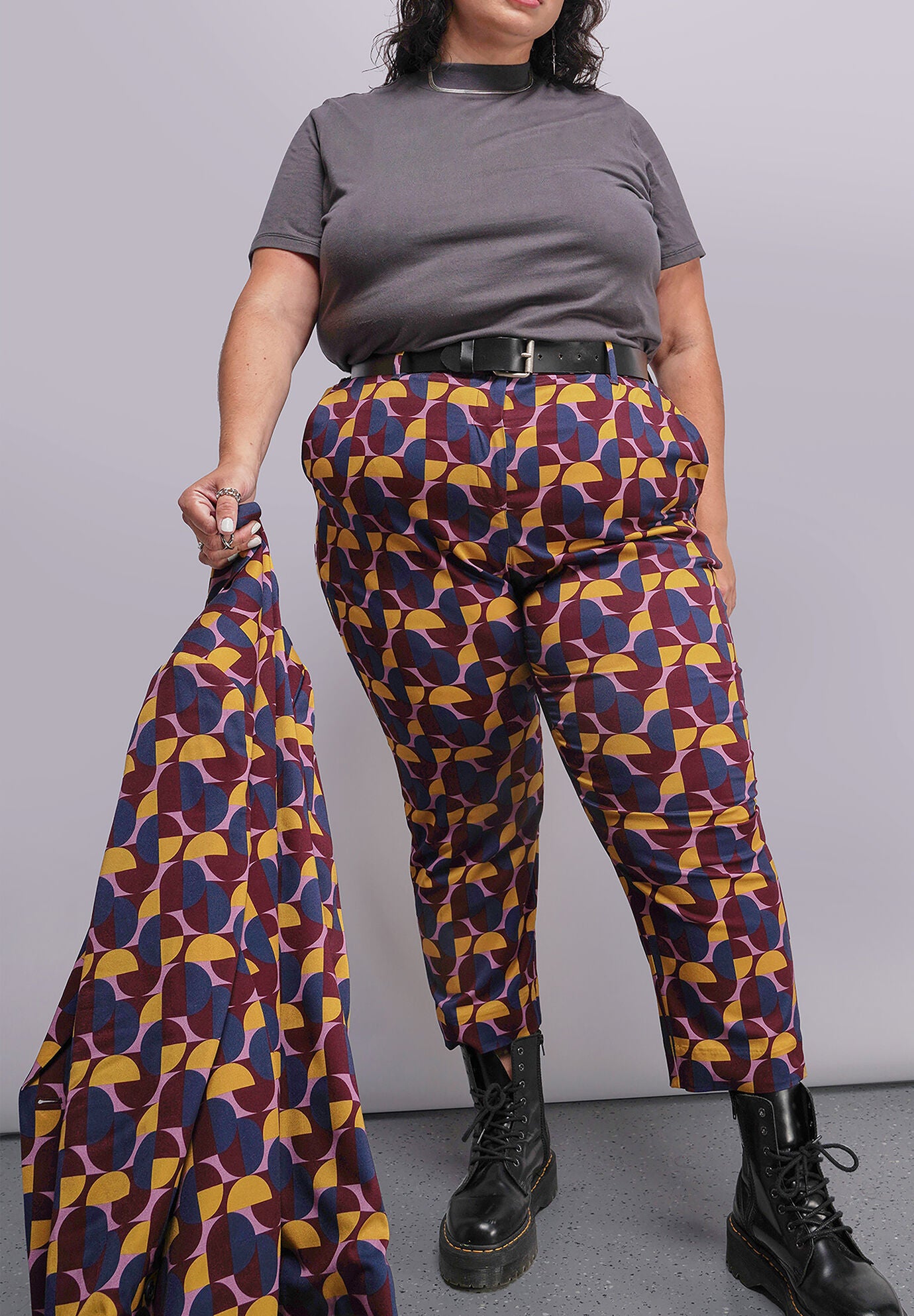 The Empower Slim Crop Pant, MOD MAUVE / Mauve, alternate image number 3