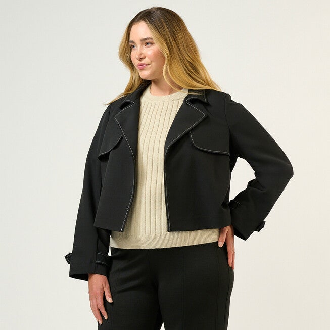 Jude Jacket, Black / Black, alternate image number 2