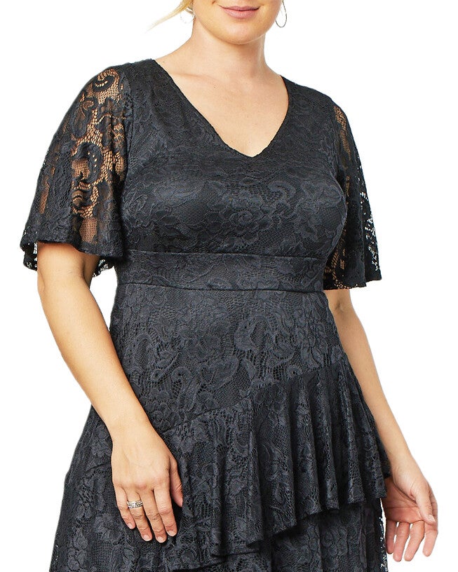 Lace Affair Cocktail Dress, , alternate image number null