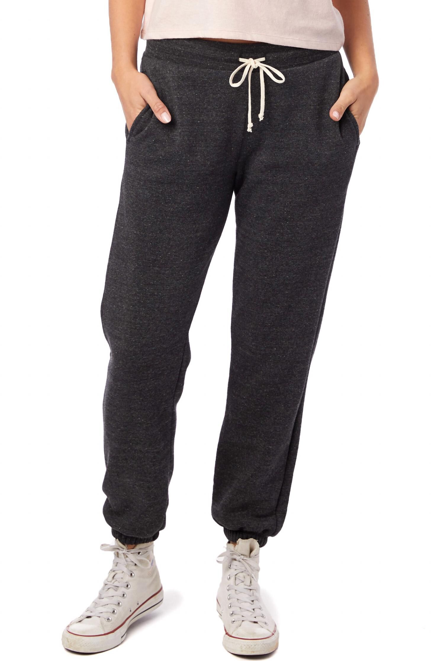 Classic Sweatpant in Eco Black, Eco Black / Black, hi-res image number 0