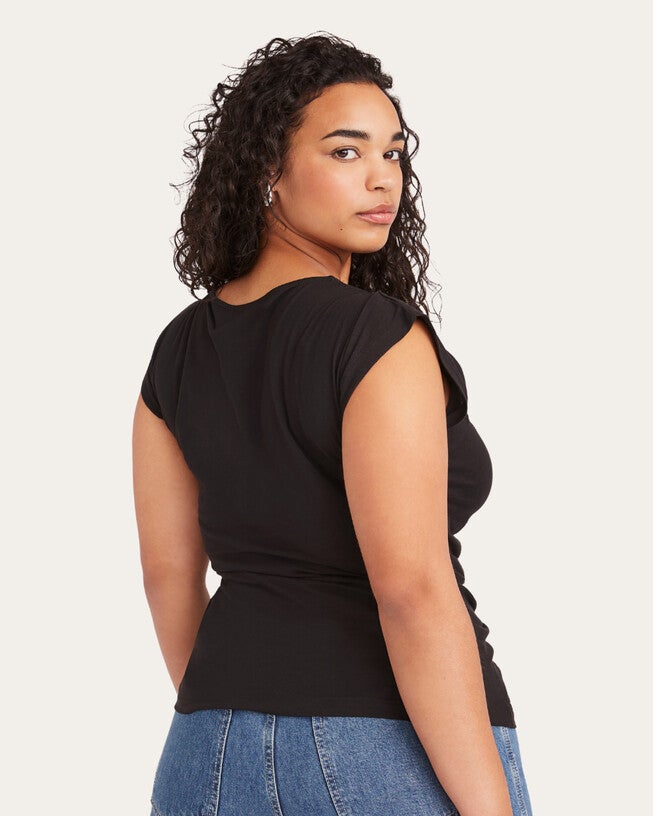 Reverie Top, Black / Black, alternate image number 1