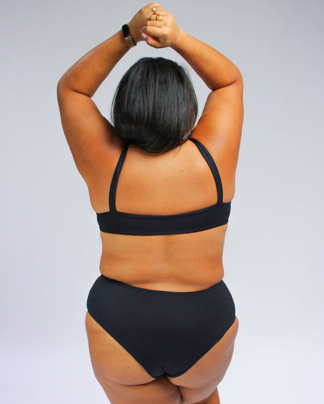 Mary one piece swimsuit, Black / Black, alternate image number null