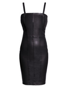 Revenge Stretch Leather Dress