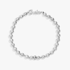Sister Elongated Crystal Stretch Bracelet