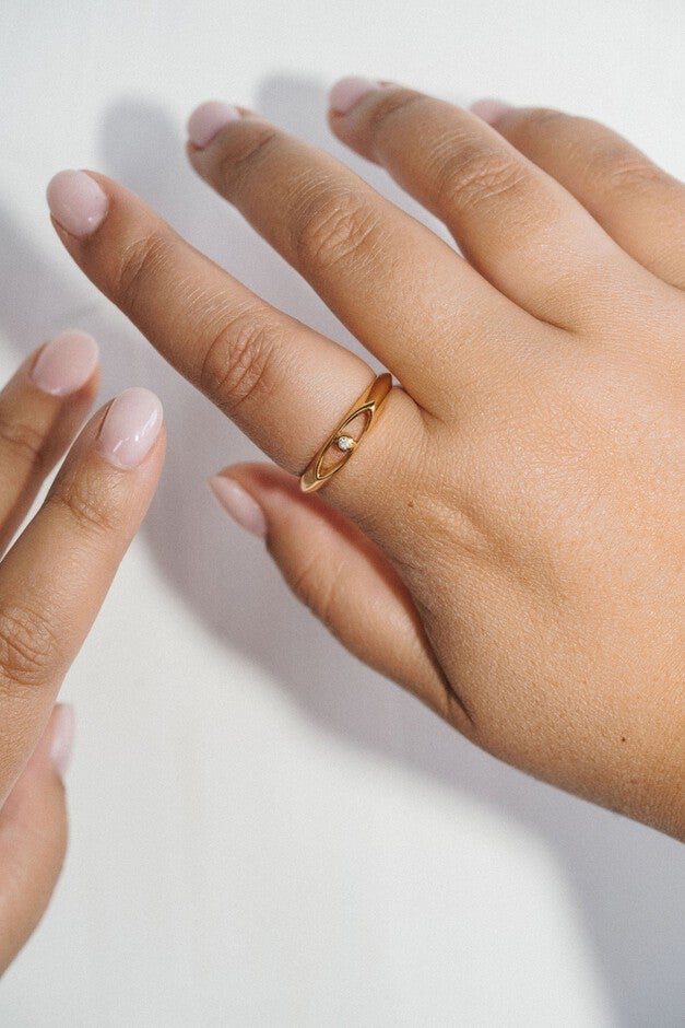 The Perspective Ring | Gold, Gold / Gold, alternate image number 1