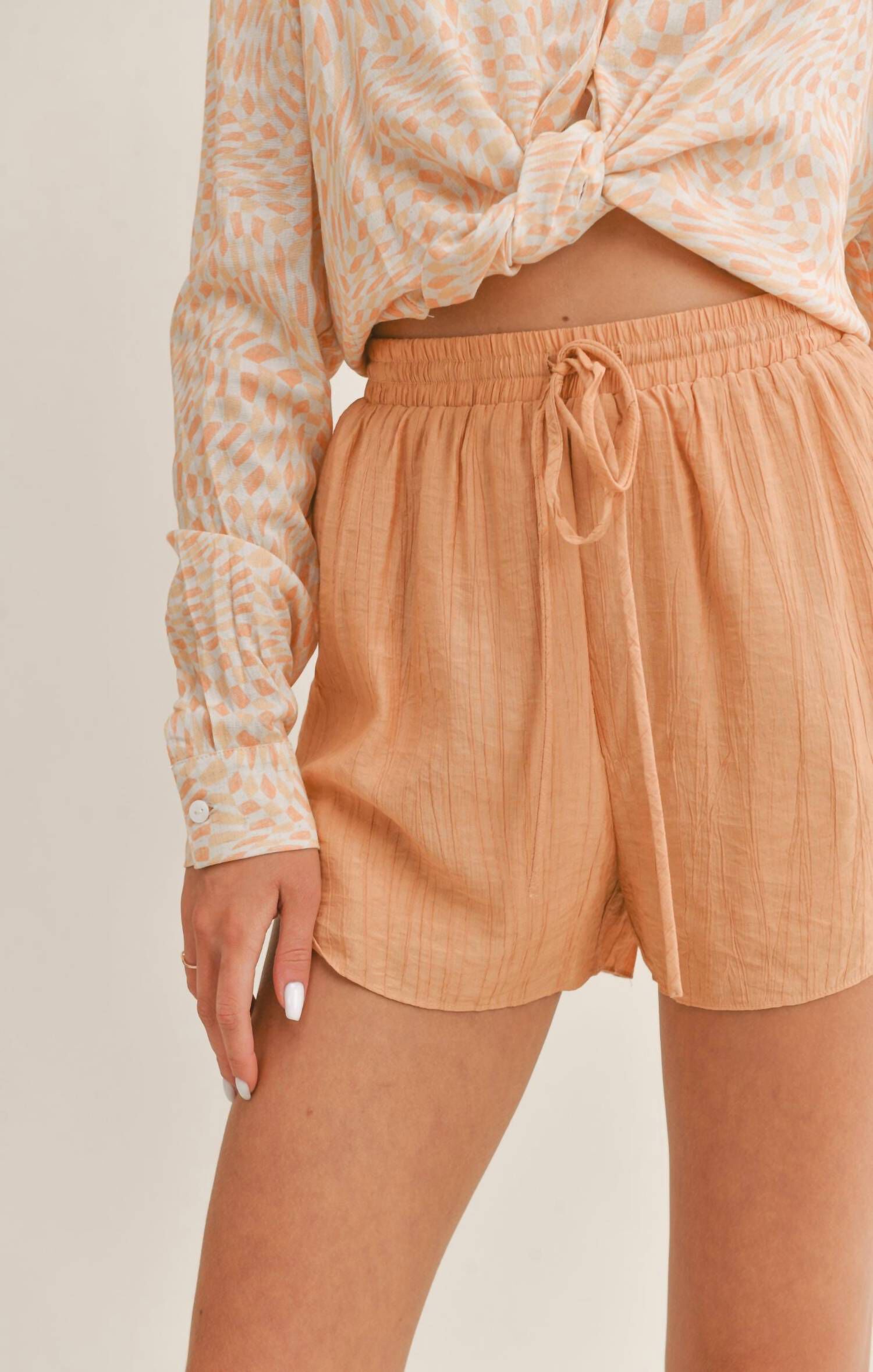 Clementine Crush Shorts In Tangerine, , alternate image number 4
