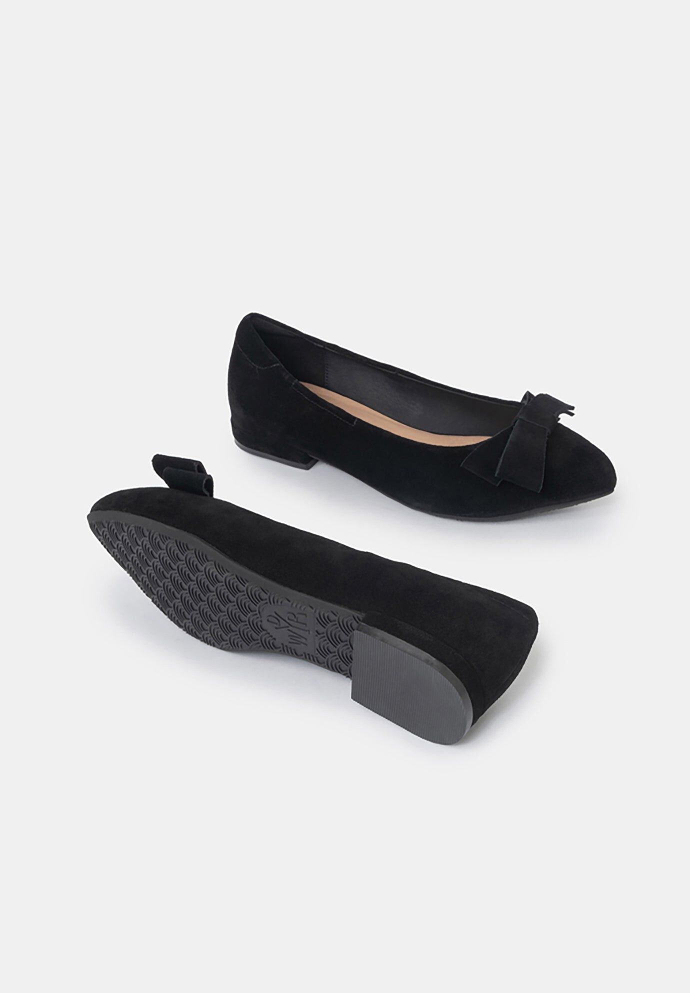 Chloe Classic Ballet Flats, Black / Black, alternate image number 3