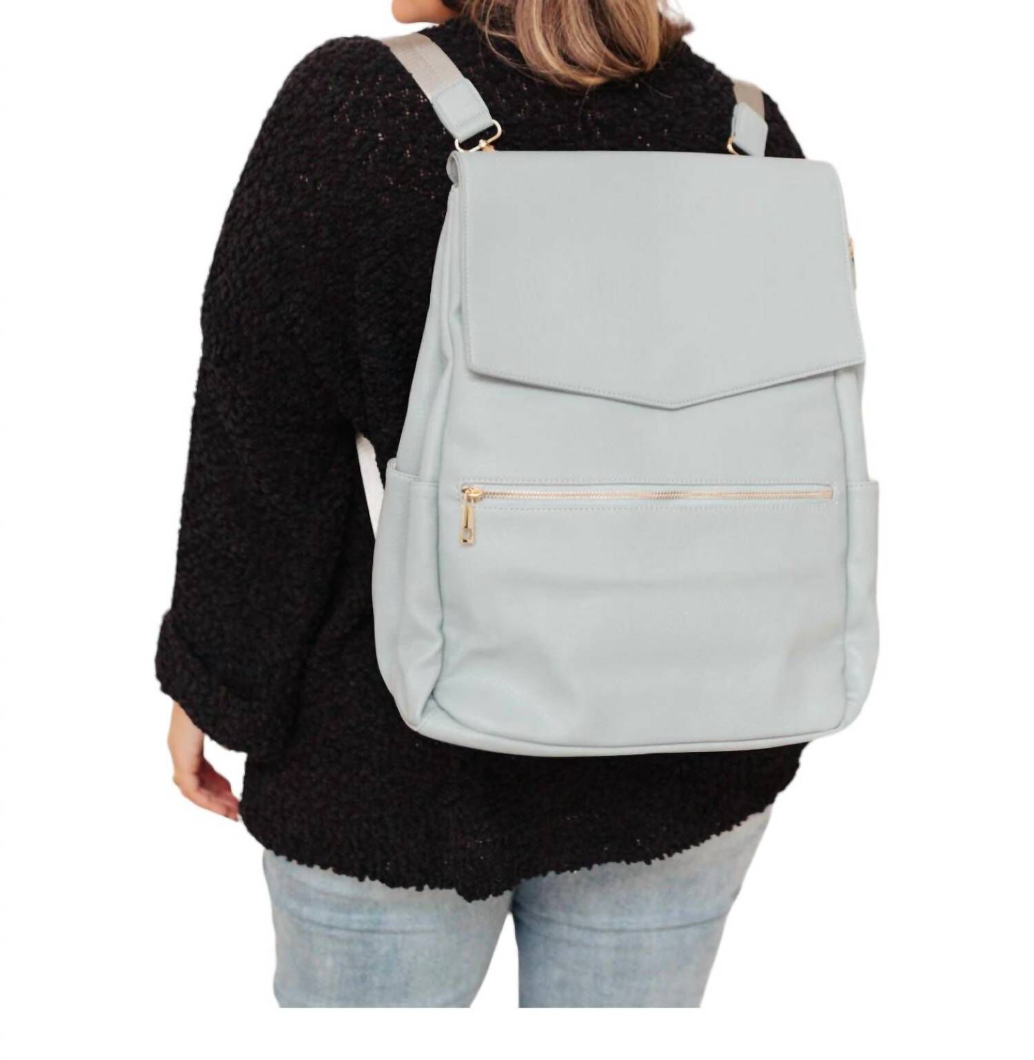 Hot Mom Baby Bag, Blue / Azure Blue, alternate image number 1