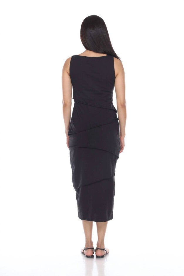 SHANGHAI DRESS IN BLACK, Black / Black, alternate image number null