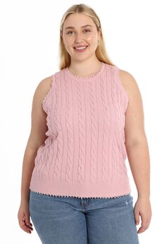 Cotton frayed edge cable tank