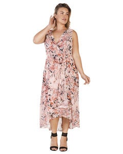 Leia High Low Maxi Dress