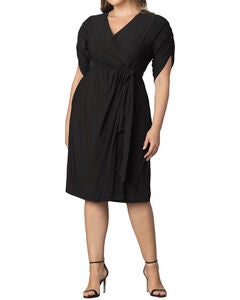 Eden Faux Wrap Dress