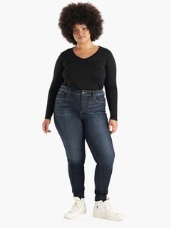 V Neck Long Sleeve T-shirt