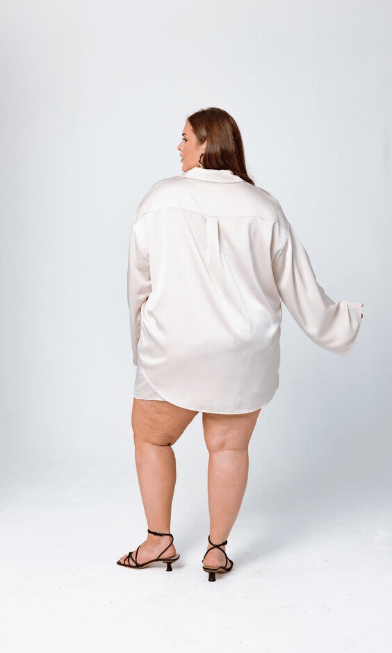 Penelope Top, Ivory / Ivory, alternate image number 1