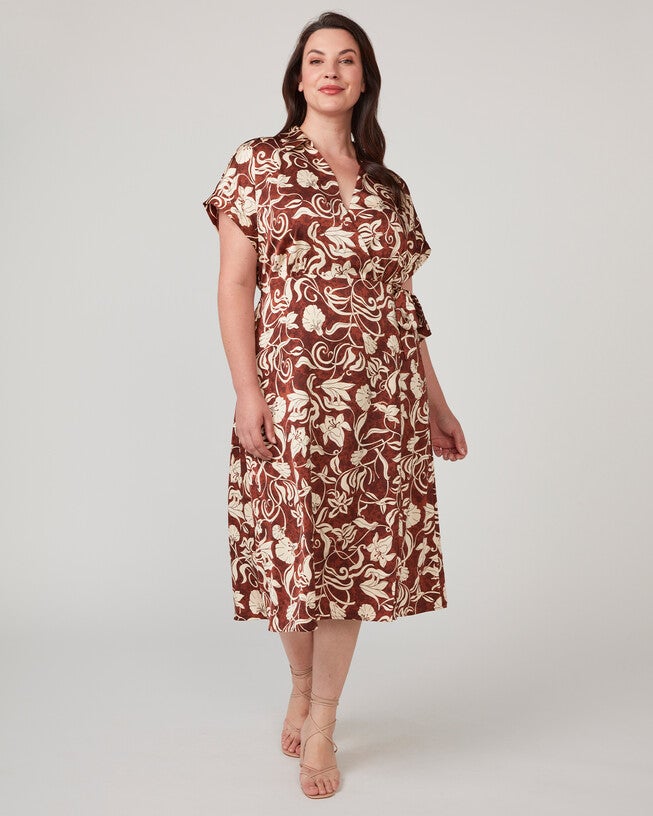 Solana Wrap Dress | Dia & Co Solana Wrap Dress | Dia & Co