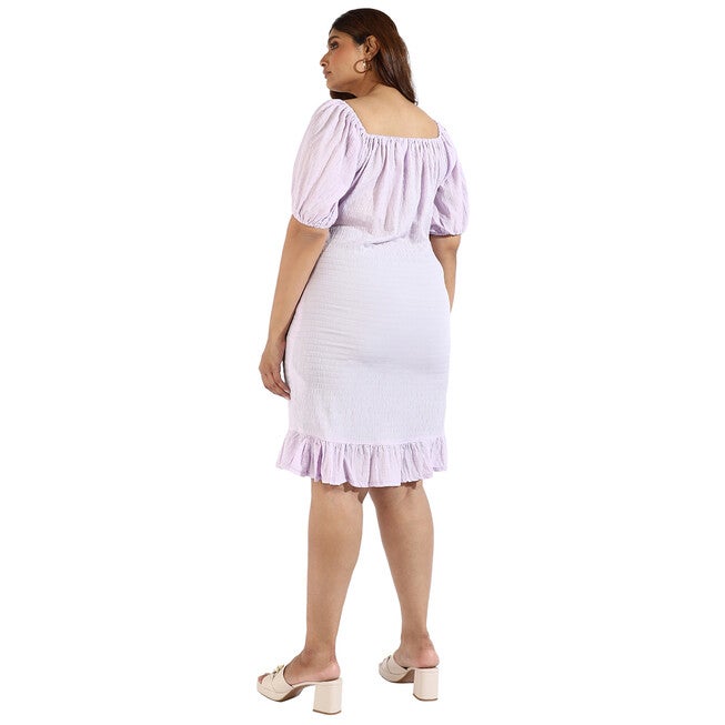 Women Solid Stylish Casual Dresses, Purple / Purple, alternate image number null