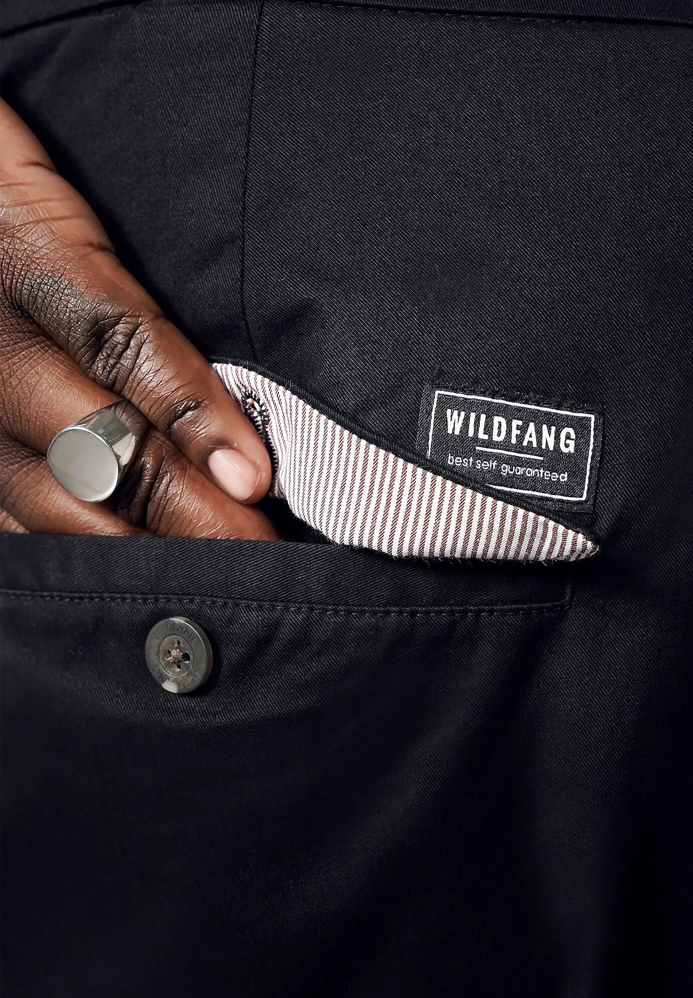 The Essential Trouser, BLACK / Black, alternate image number 3