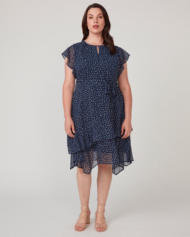 Night Pebble Dress, NavyMilk / Navy, hi-res image number null
