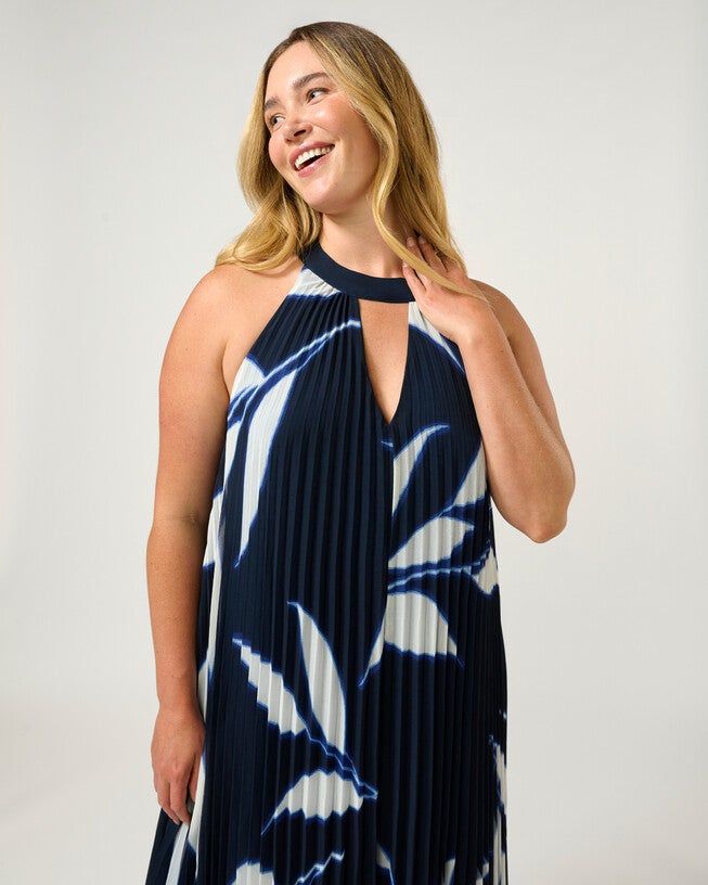 Breezy Dress, NavyMilk / Navy, alternate image number 2
