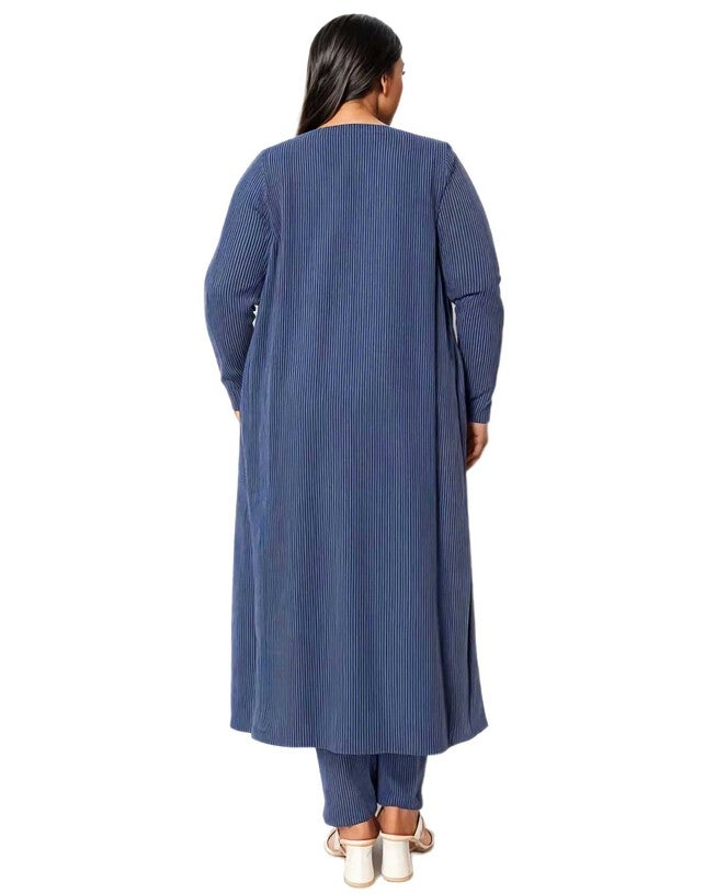 LUNA THREE PIECE RIB SET, Navy / Navy, alternate image number 2