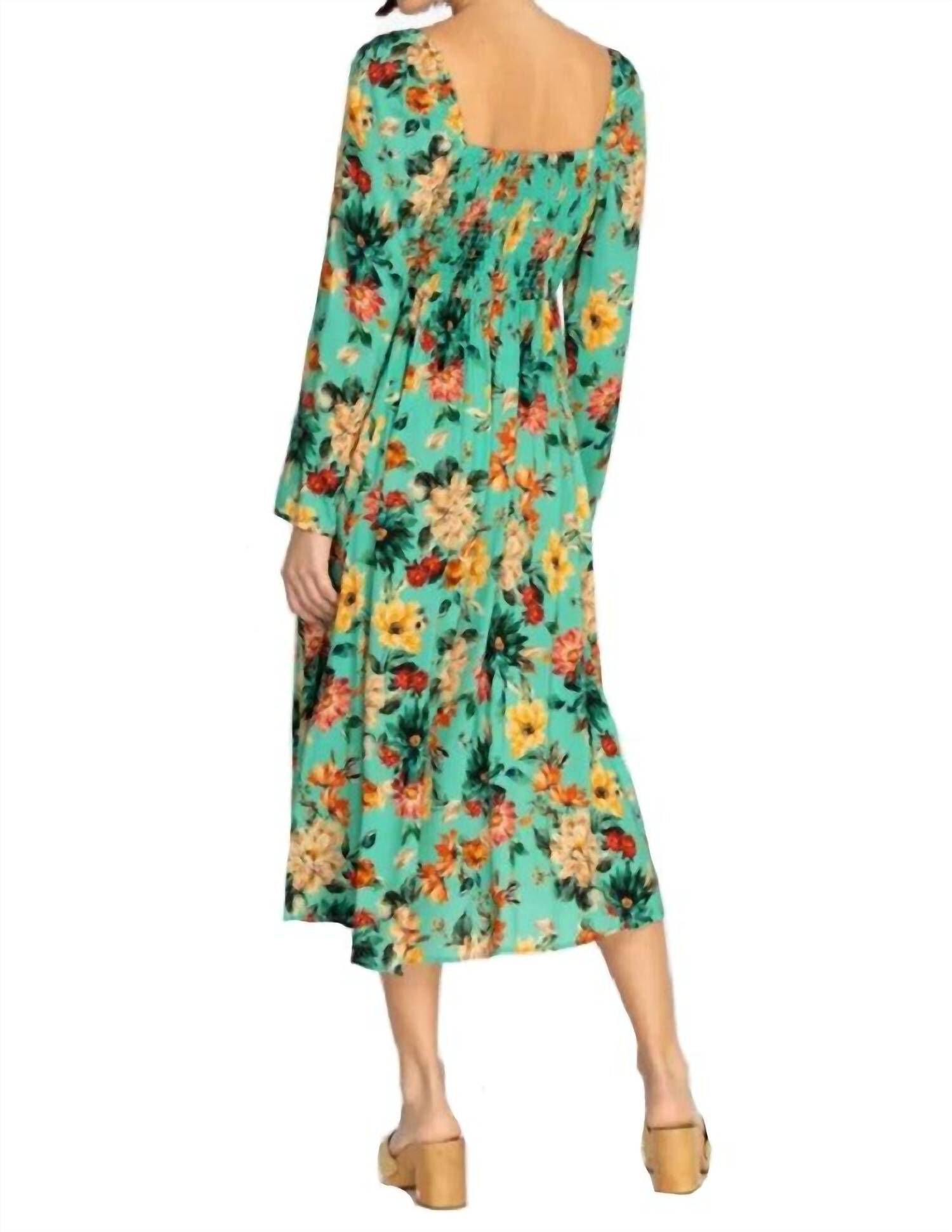 BONITA MIDI DRESS IN MULTI, , alternate image number 3