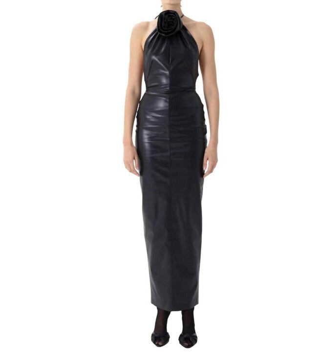 DANZ DRESS IN BLACK, Black / Black, hi-res image number null
