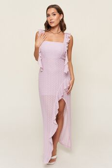 Maria Asymmetrical Lace Dress
