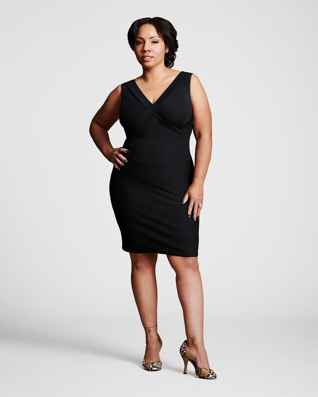 Bra-Free Body Con, Black / Black, hi-res image number 0
