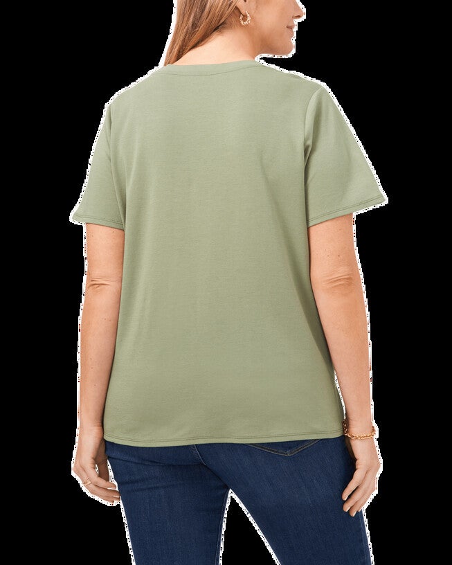 Isabelle Crew Neck Tee, , alternate image number null