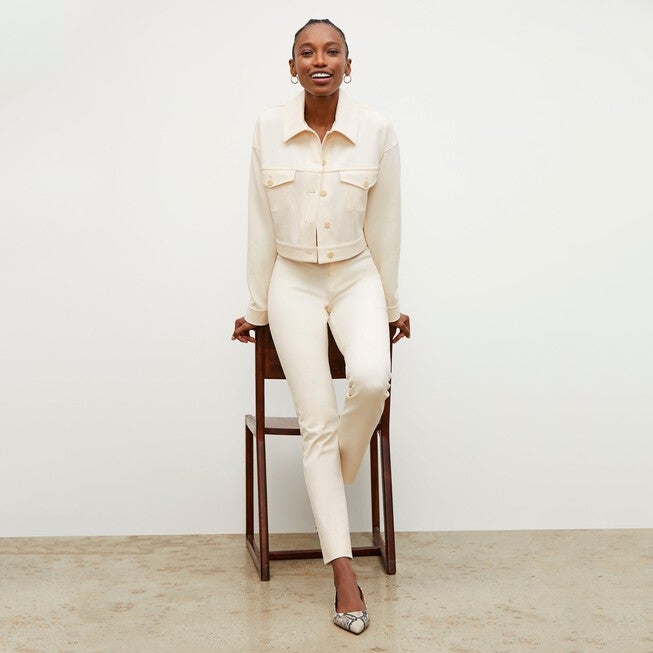 Hockley Jean - Eco Better Than Denim, Tusk / Ivory, alternate image number 5