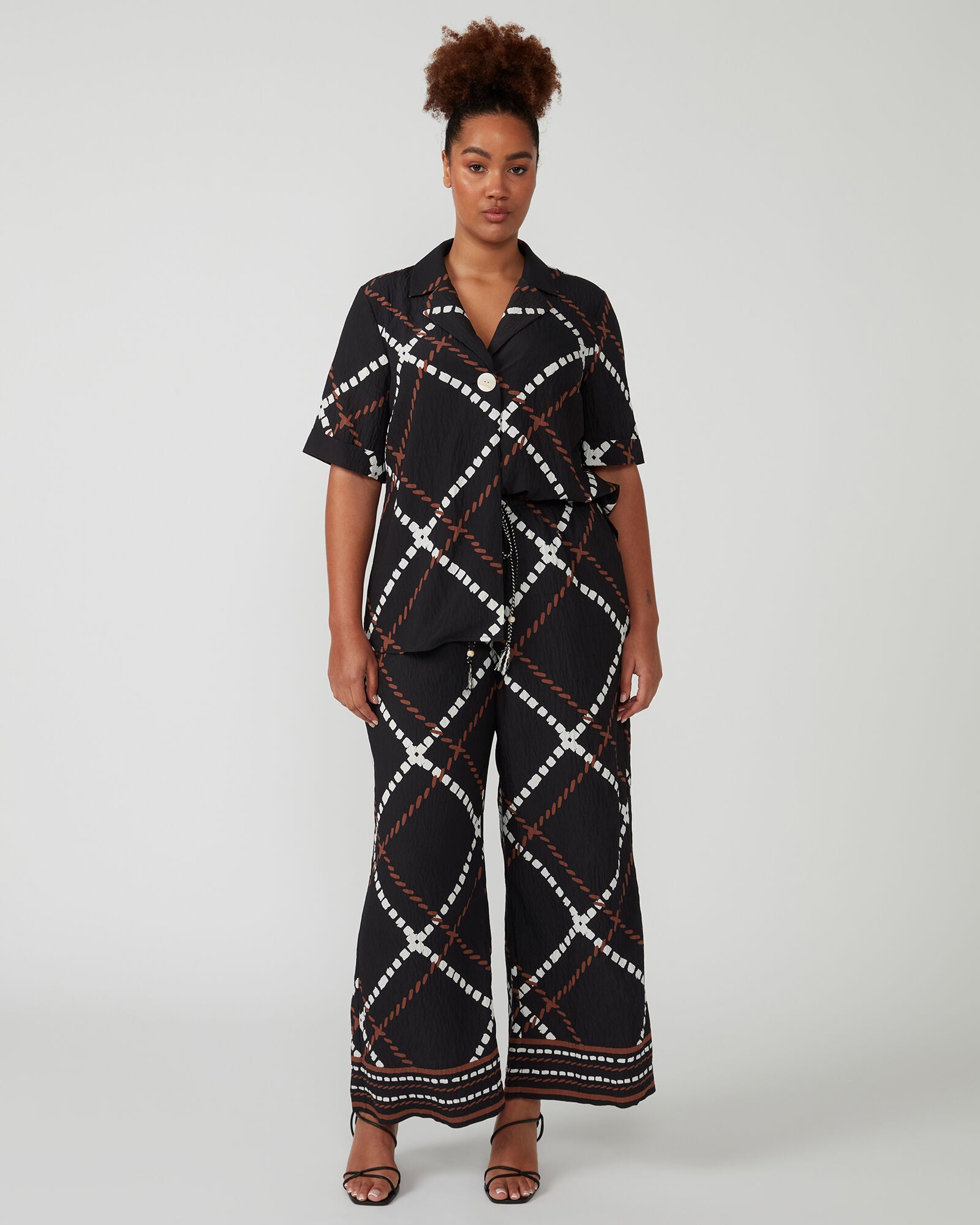 Marine Pants, Print / Black, alternate image number 2