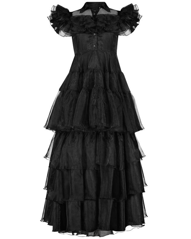 Wednesday Dress, Black / Black, hi-res image number null